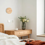 LuxeRadiant – Scandinavian Wooden Wall Lamp