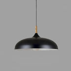 Scandinavian Oak LED Ceiling Light Fixture