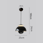 Modern LED pendant lamp in Nordic style for dining room and living room