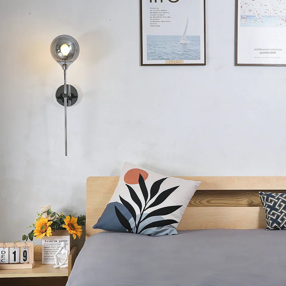 Wall Light Scandinavian Modern Glass