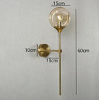 Wall Light Scandinavian Modern Glass