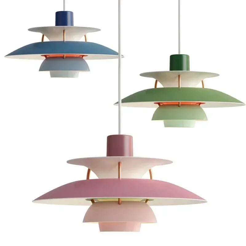 Designer Multicolored Lighting in the Form of a Ball