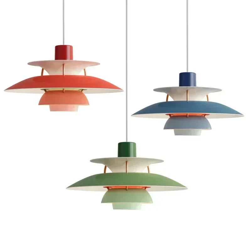 Designer Multicolored Lighting in the Form of a Ball