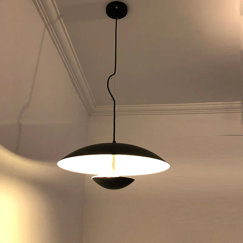 Modern LED Pendant Light – Scandinavian Design Made of Wood and Metal