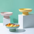 Pastel colored fruit tray