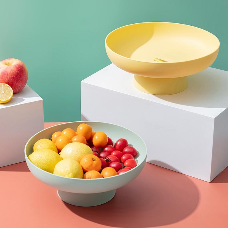 Pastel colored fruit tray