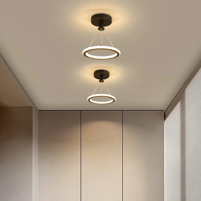 Modern LED ceiling light for hallway & entrance area, minimalist lighting