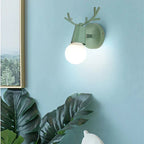 BrightStag - Elegant Antler-Themed Wall Light