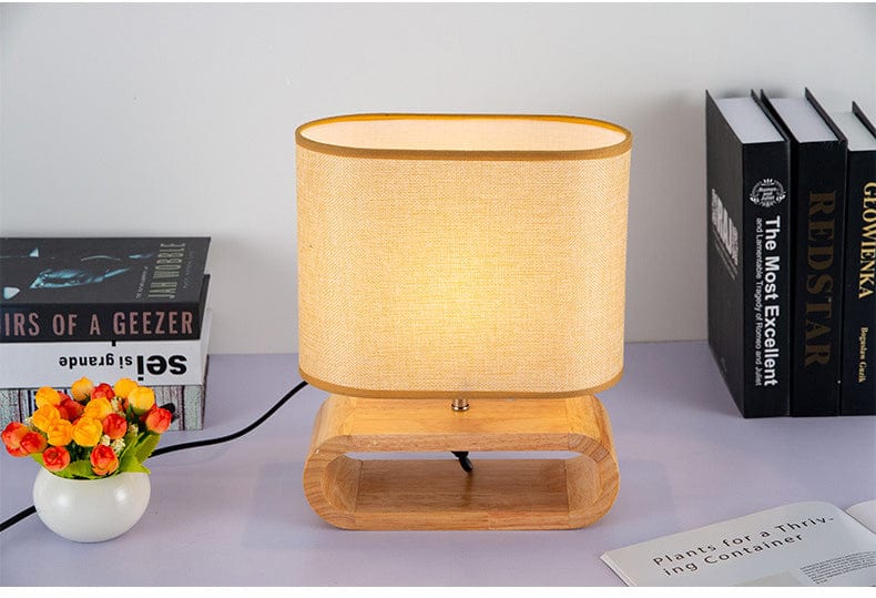 ScandiLamp - Elegant wooden lamp - Modern design - Warm ambiance