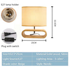 ScandiLamp - Elegant wooden lamp - Modern design - Warm ambiance