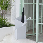 DripFrame Umbrella Stand with Drip Tray – Scandinavian Minimalist Metal Umbrella Holder