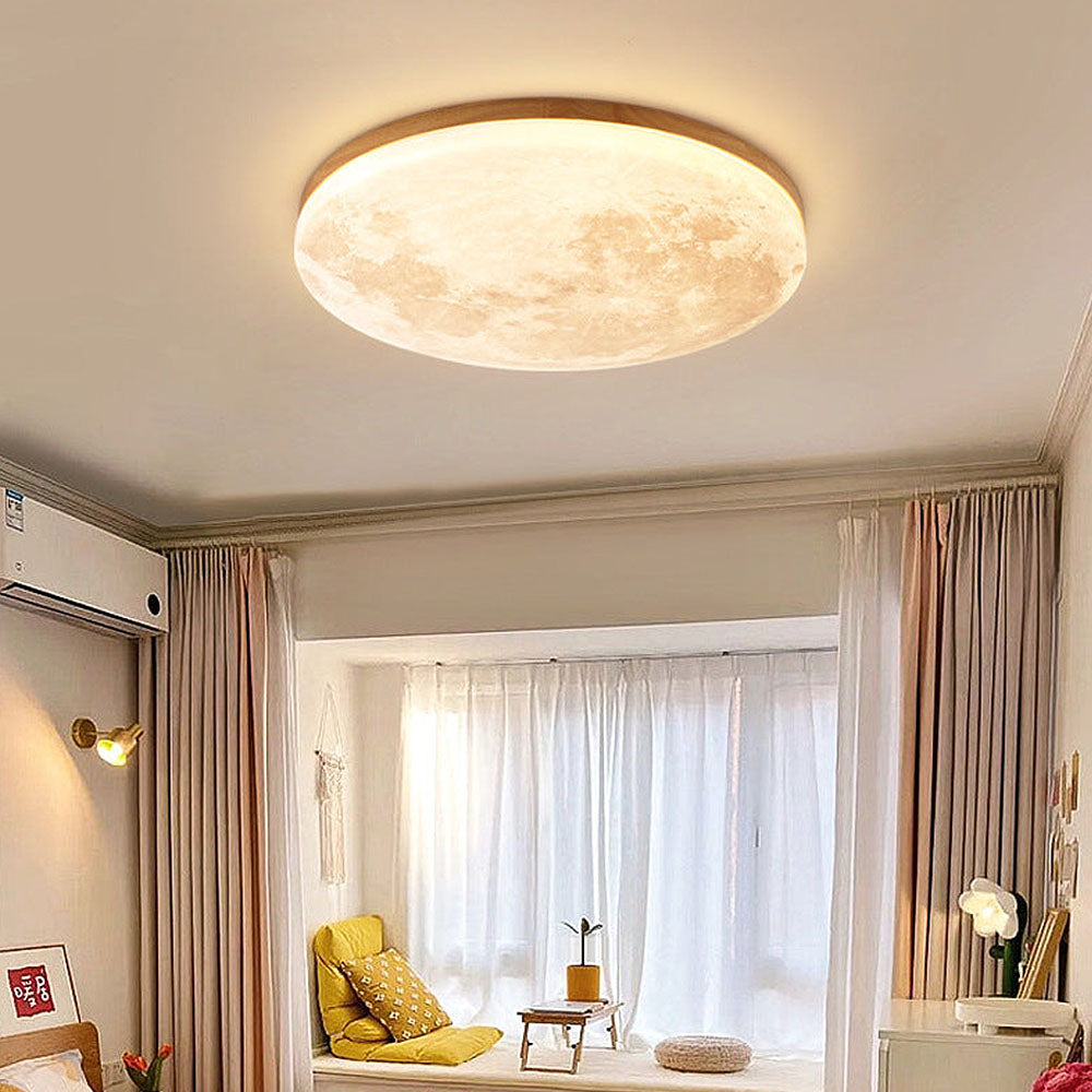 Ceiling Lamp with Moonlight for Modern Interiors
