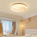 Moon-Inspired LED Ceiling Light for Modern Interiors