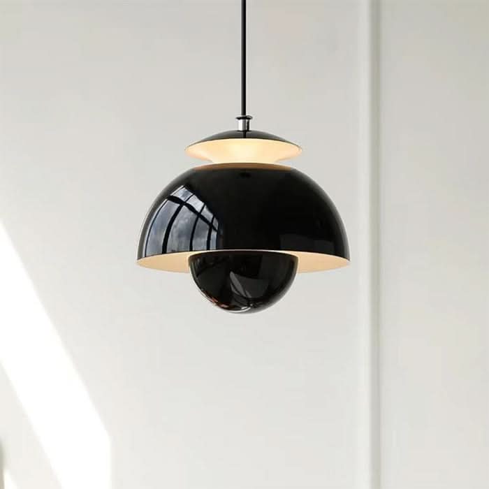 Modern Metal Bud Hanging Light – Danish Design