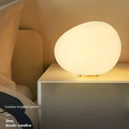 Round Metal Table Lamp in Scandinavian Design