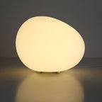 Round Metal Table Lamp in Scandinavian Design