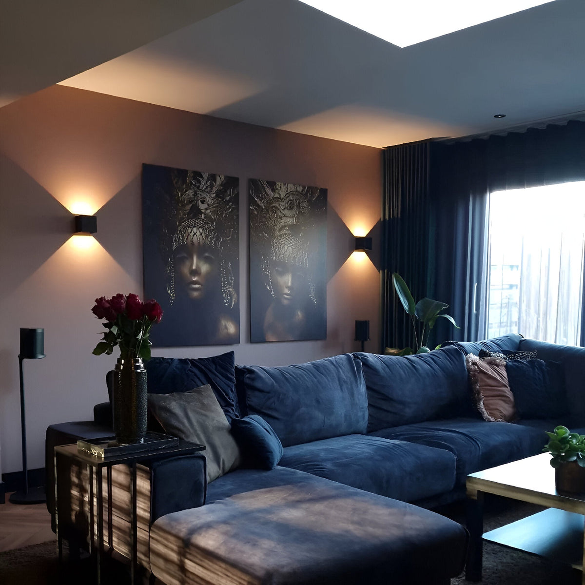 LED Wall Lamp Nordic Design Modern Dimmable Wall Lamp
