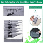 Emergency travel bag for urine relief — Leak-proof & odor-proof