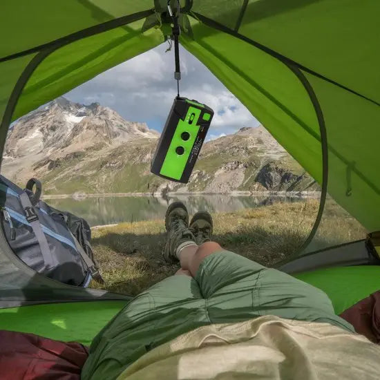 Emergency Solar Radio with Power Bank and SOS Alarm
