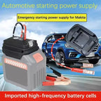 Notstarter for cars with tool battery adapter