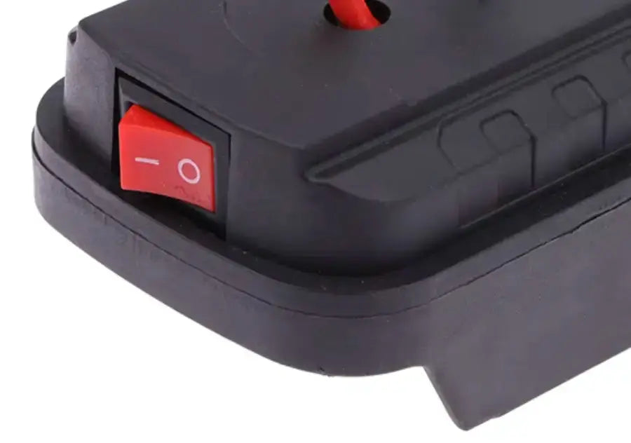 Notstarter for cars with tool battery adapter