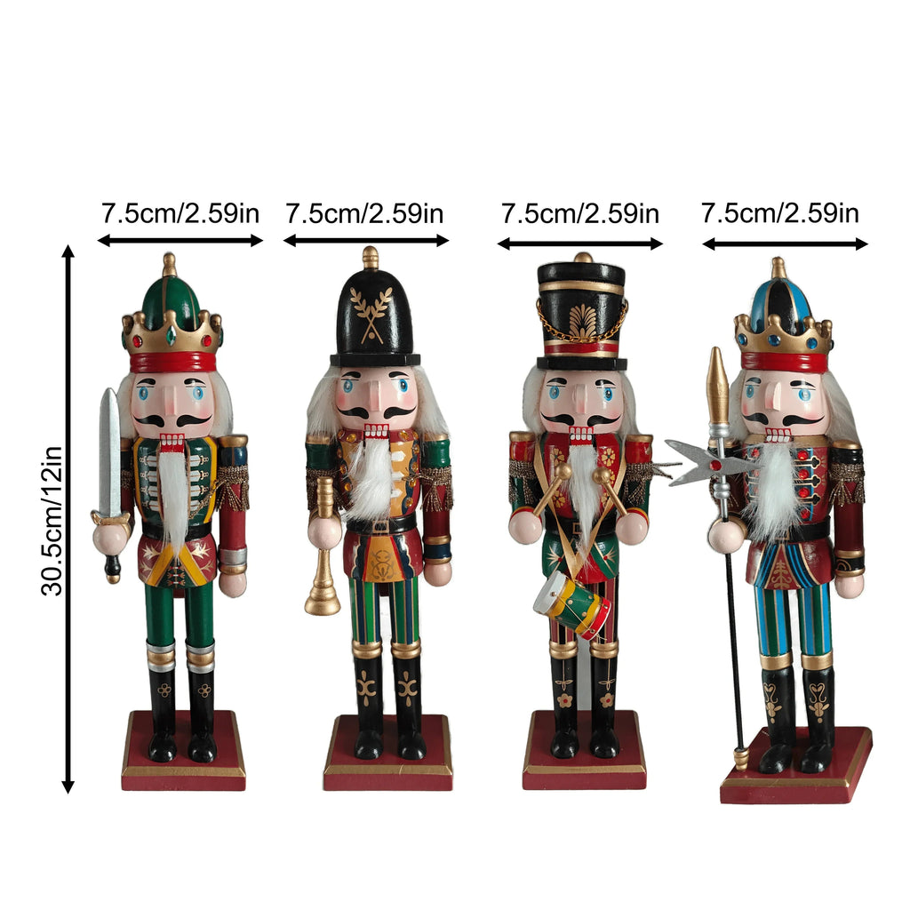Nutcracker Figure | Classic Christmas Decoration Made of Resin