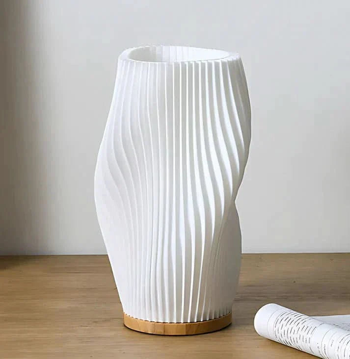 Wavecrest Lamp – Sleek USB-Powered Dimmable Table Lamp