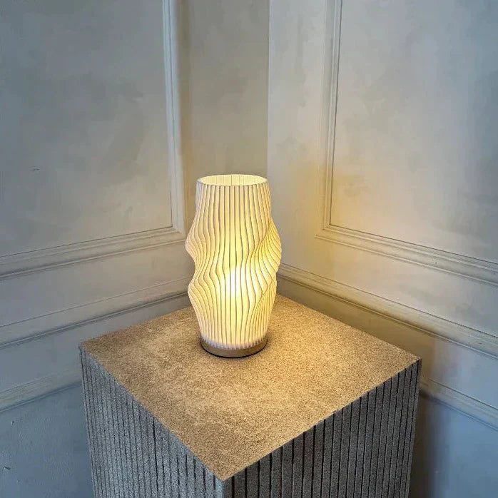 USB-Driven & Elegant Wave-Design Table Lamp | WaveGlow