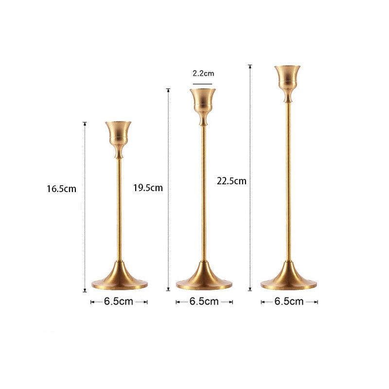 Premium Golden Candle Holder
