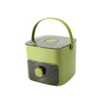 Ice cube tray with lid and waste, ice tray for freezer, flexible ice cube trays