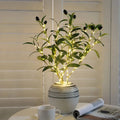 LUMIVISTA OLIVE LIGHT – Mediterranean LED light branches for atmospheric & wireless decoration