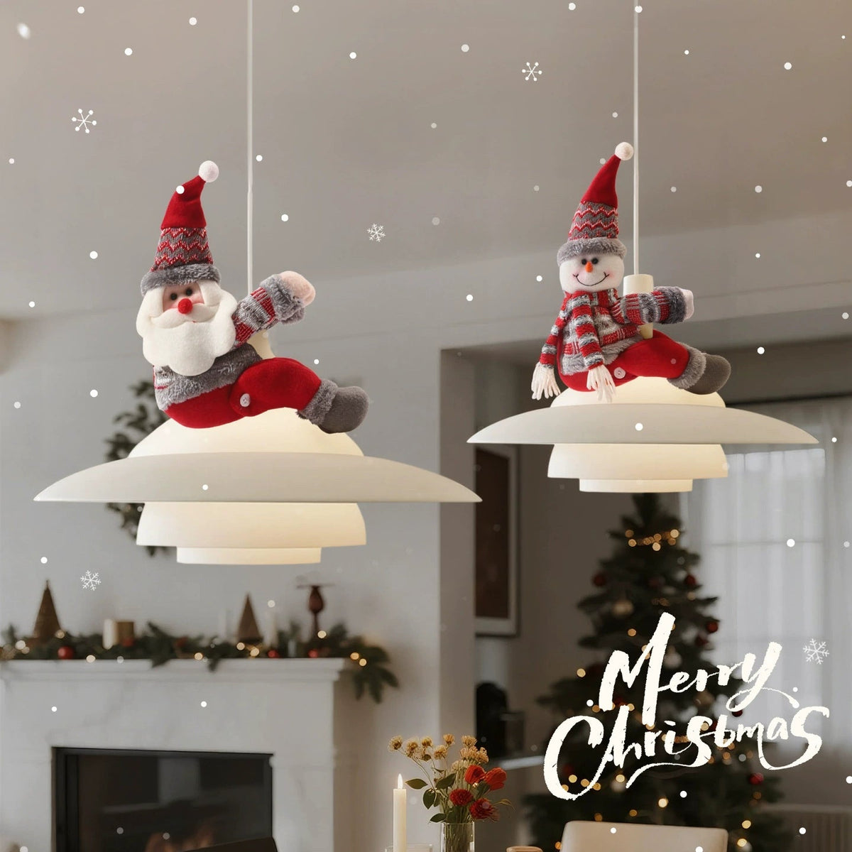 Luminous Santa Doll Christmas Decoration