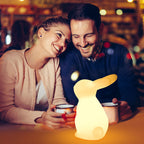 Contemporary Creative Rabbit PE LED Table Lamp for the Bedroom