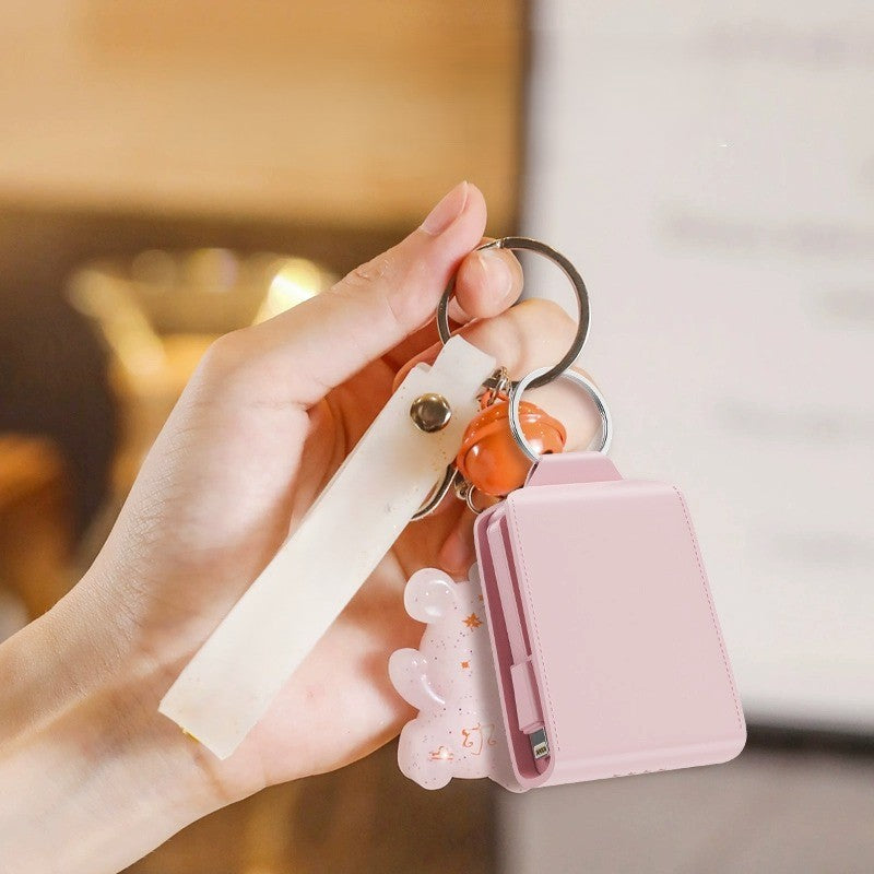 Mini Emergency Portable Power Bank Keychain