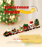 Christmas Tree Snowman Assembly Building Blocks
