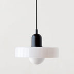 Bauhaus Pendant Light made of Colored Glass
