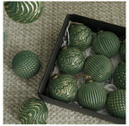 Antique Decorative Christmas Ball Ornament Set