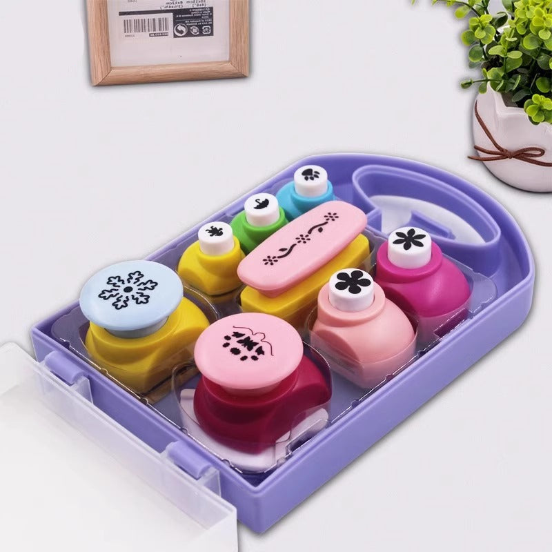 Safe Craft Scissors and Punch Set for Children