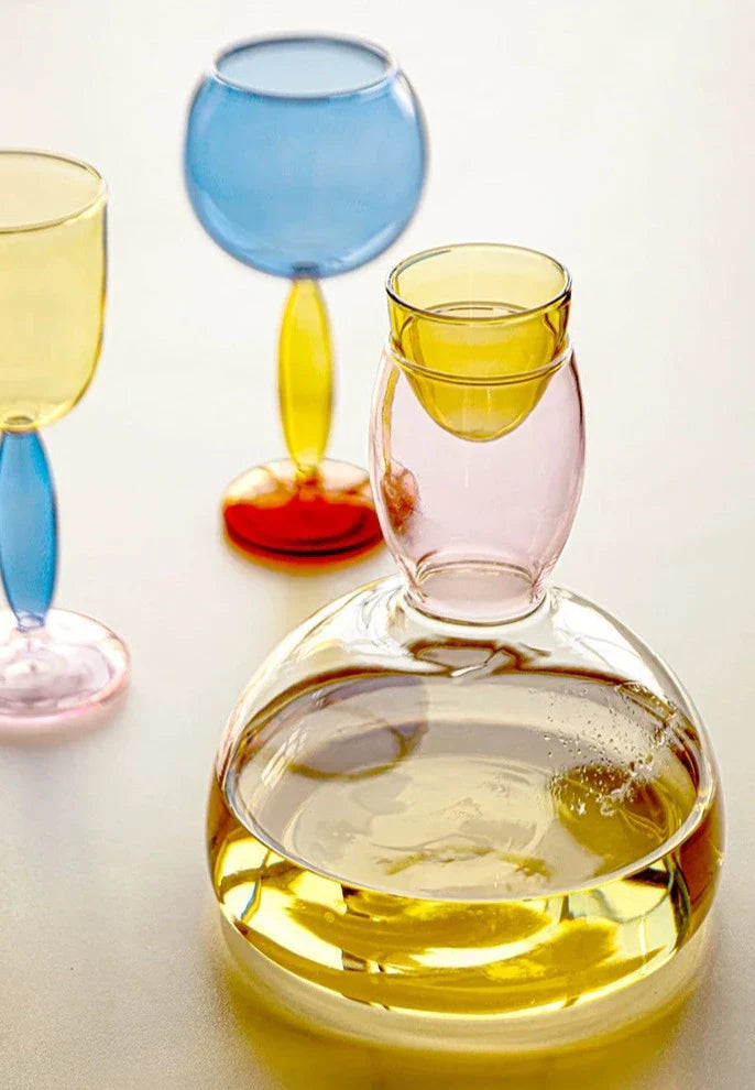 Jace Wine Glasses & Decanter