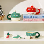 Cute Cartoon Santa Claus Ceramic Mug