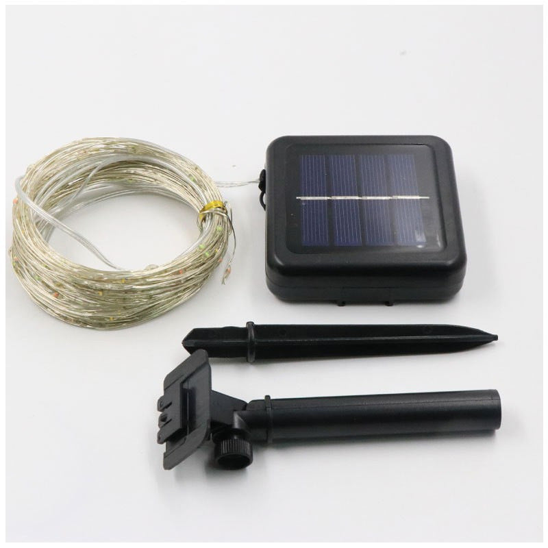 Waterproof fairy lights with solar energy