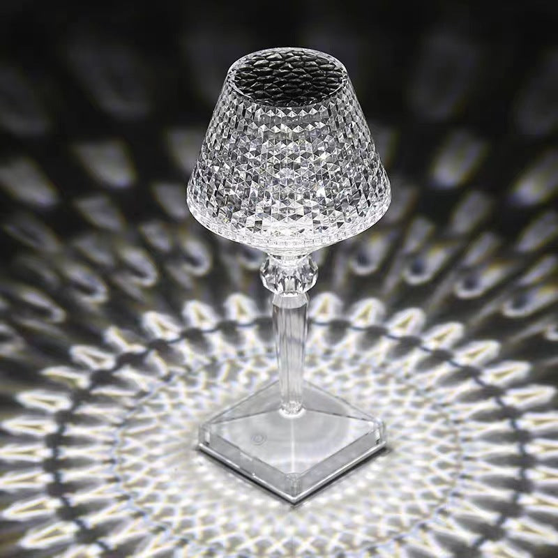 Liesbeth Crystal Lamp – Luxury Table Lamp with USB Charging Function