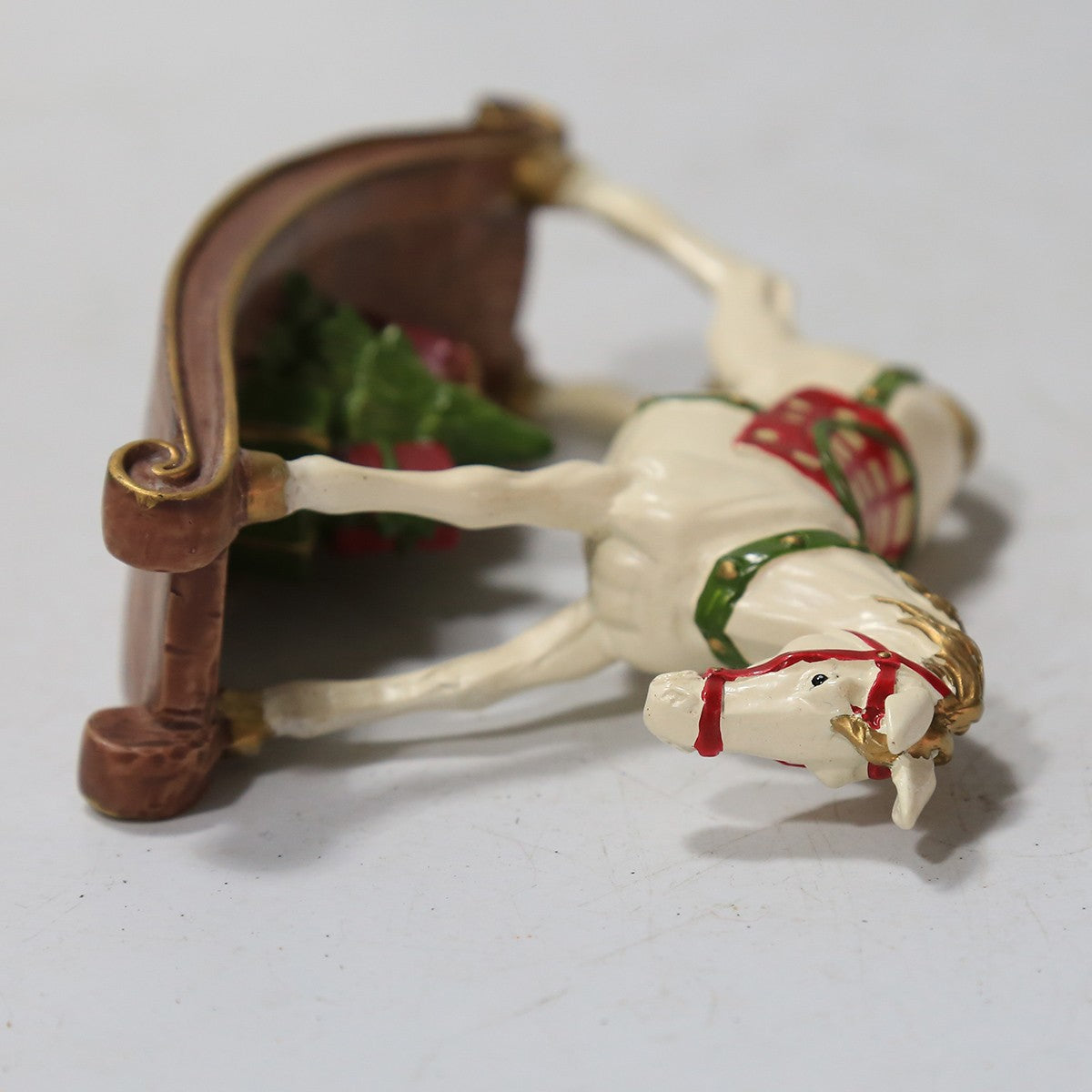 Festive Resin Rocking Horse Carousel Ornament