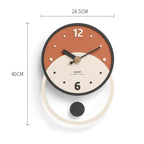 Nordic Minimalist Wall Decoration Clock for the Living Room