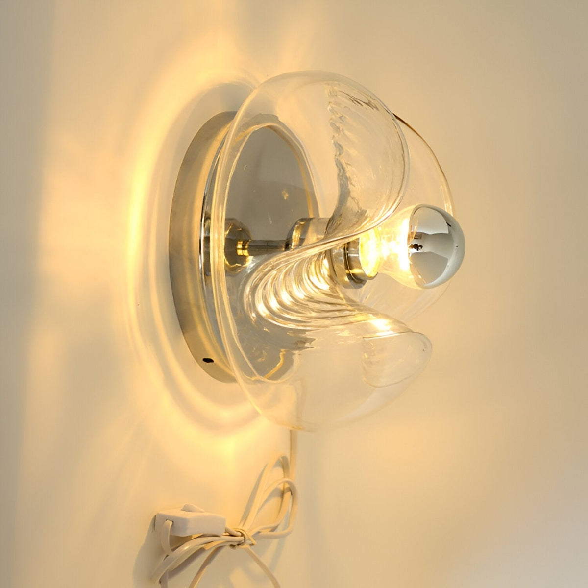 French Vintage Medieval Bauhaus Ceiling Lamp