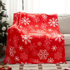 Christmas Blanket Soft Flannel Christmas Plush Holiday Blanket