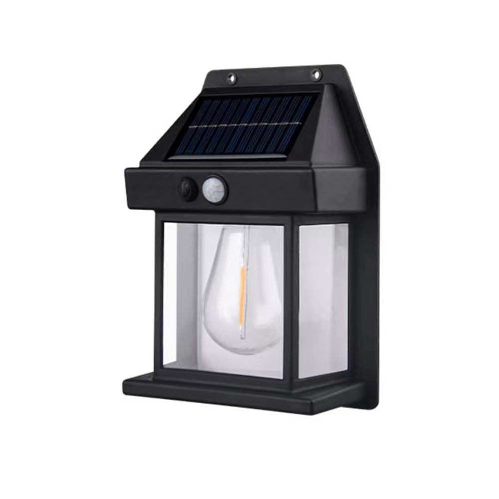 Elegant Outdoor Solar Wall Light with Motion Sensor
