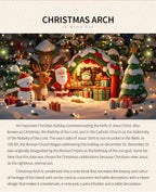 Creative Christmas 3D Arch Memo Calendar