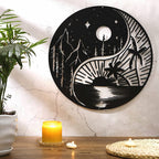 Black Metal Wall Art Home Decor