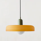 Bauhaus Colored Glass Pendant Light